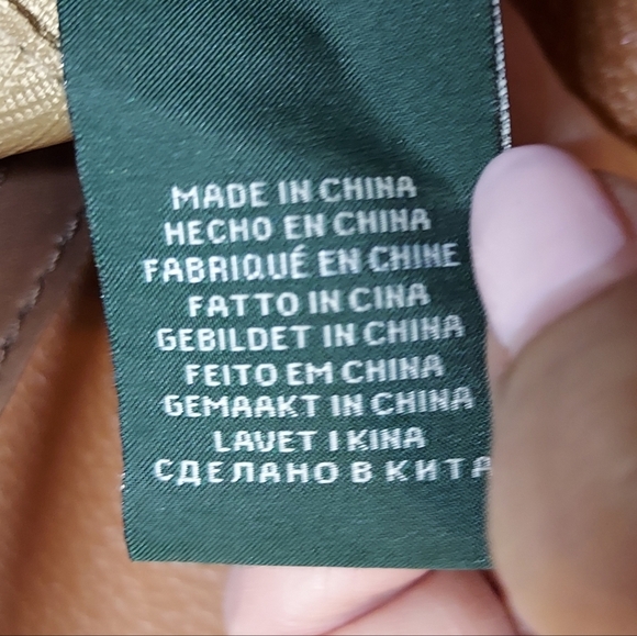 Lauren Rauren crossbody bag brown leather looks great - Picture 4 of 14